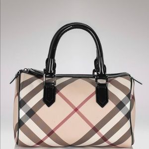 Burberry Nova Check Bowling Bag